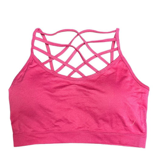 PINK ZENANA BRALETTE  L/XL $7.99