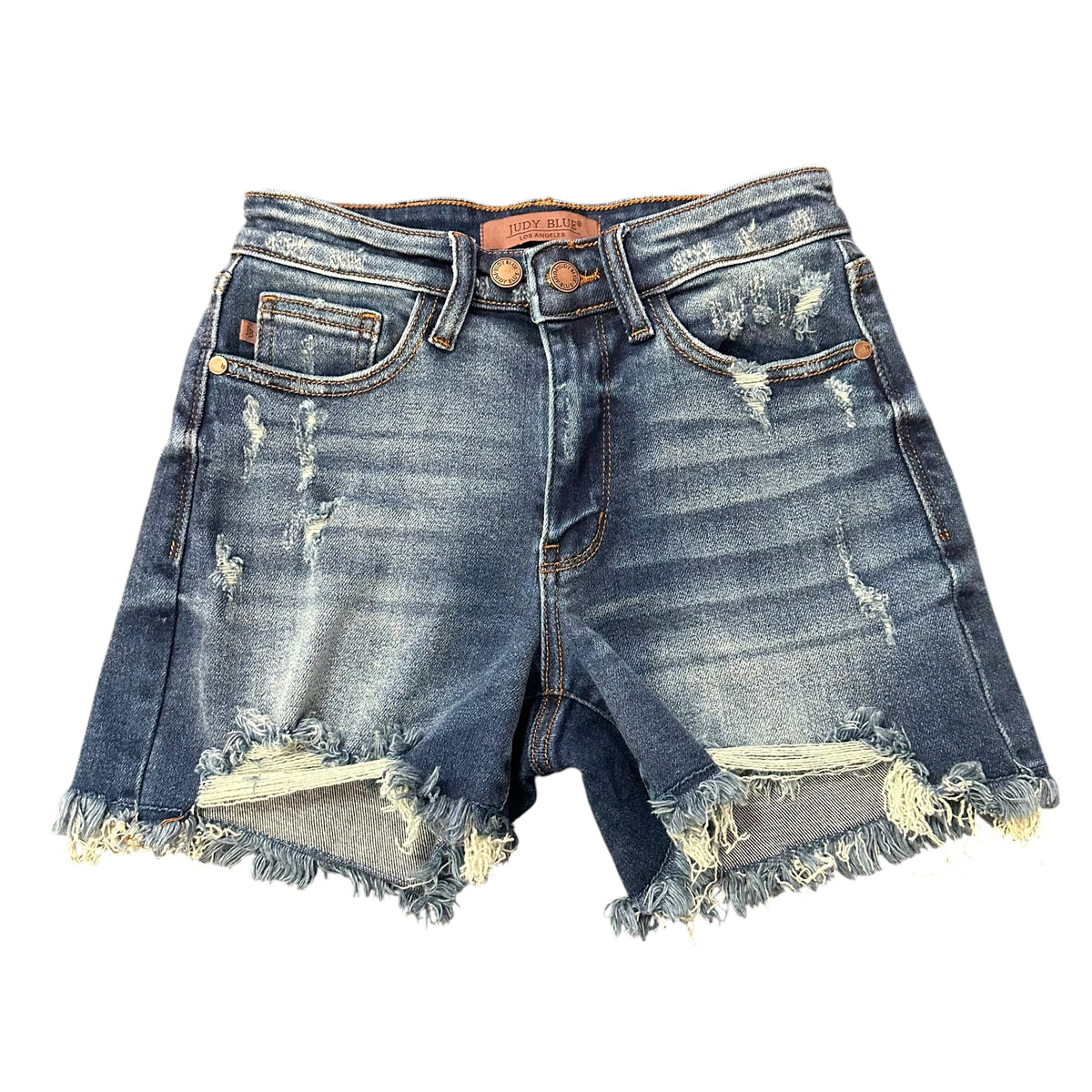 JUDY BLUE DENIM CUT OFF SHORTS 143 SMALL