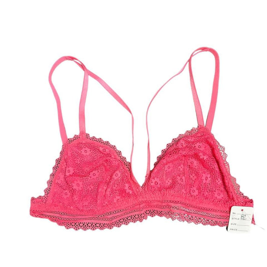 VICTORIA SECRET PINK LACE BRA  LARGE  $9.99