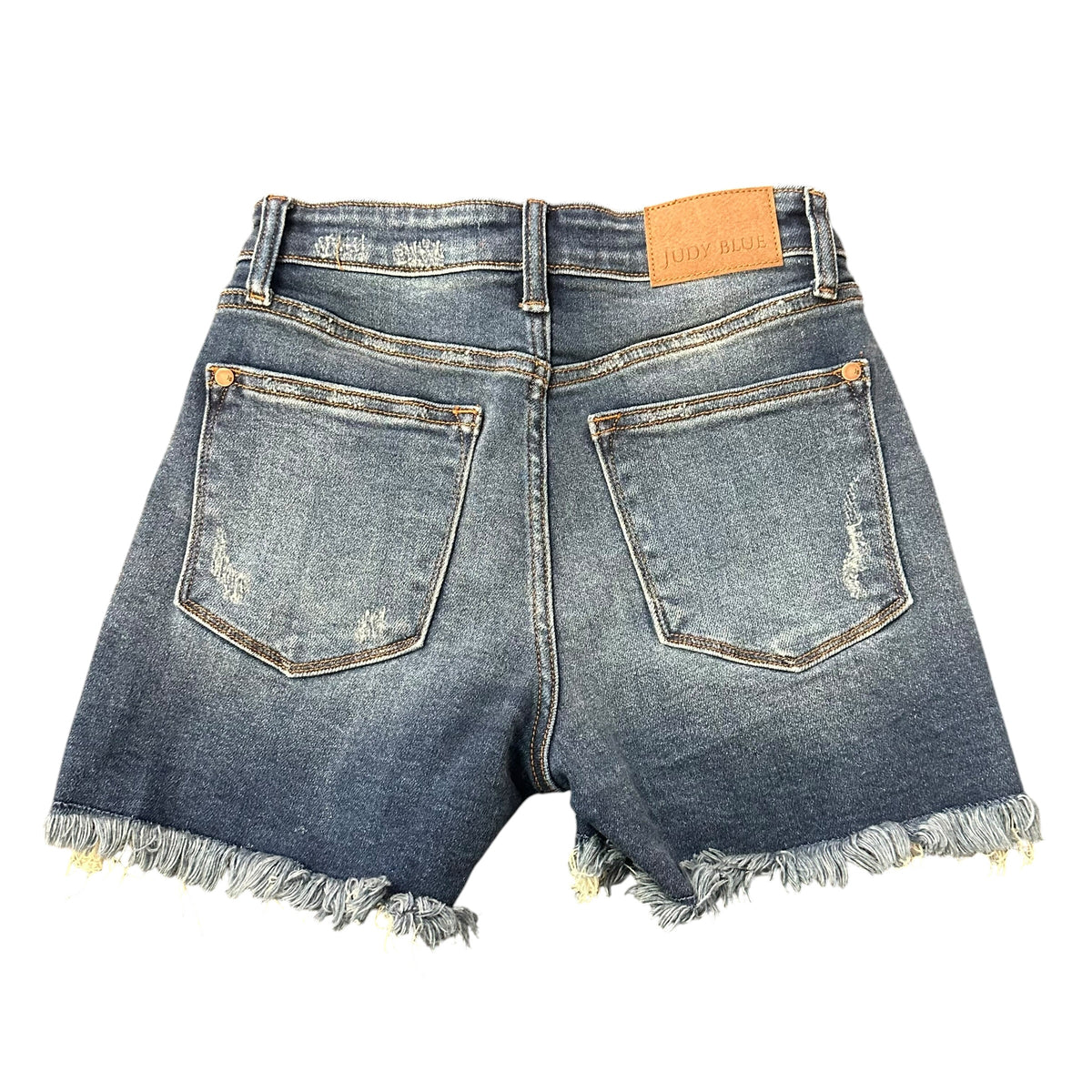 JUDY BLUE DENIM CUT OFF SHORTS 143 SMALL