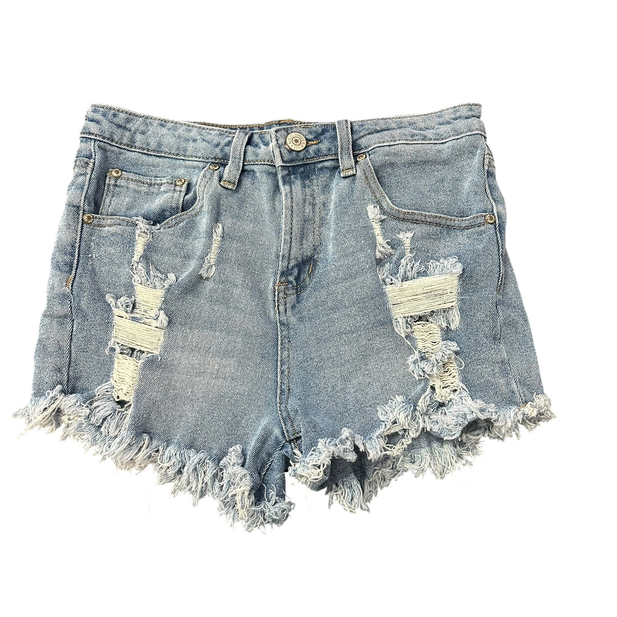 ALMOST FAMOUS BLUE DENIM SHORTS 143 Sz 6/7
