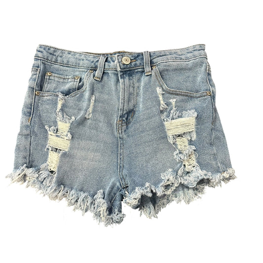 ALMOST FAMOUS BLUE DENIM SHORTS 143 Sz 6/7