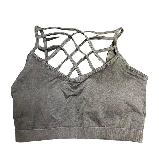 ZENANA BLACK BRALETTE  L/XL $7.99