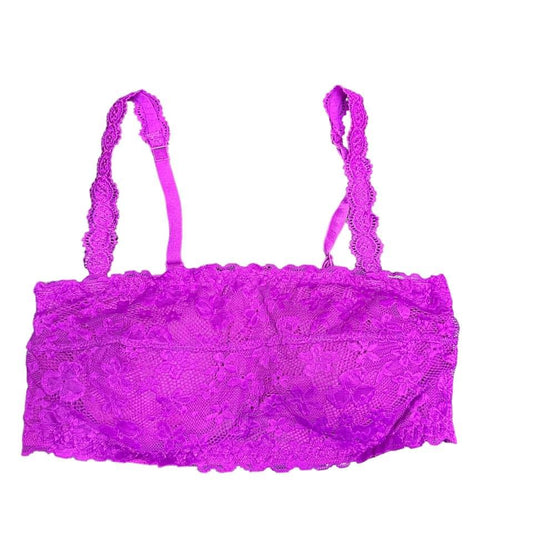 NOBO PURPLE LACE BRA  LARGE  $4.99