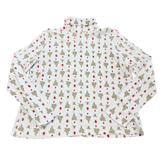 WHITE CHRISTMAS TURTLENECK 100 XL
