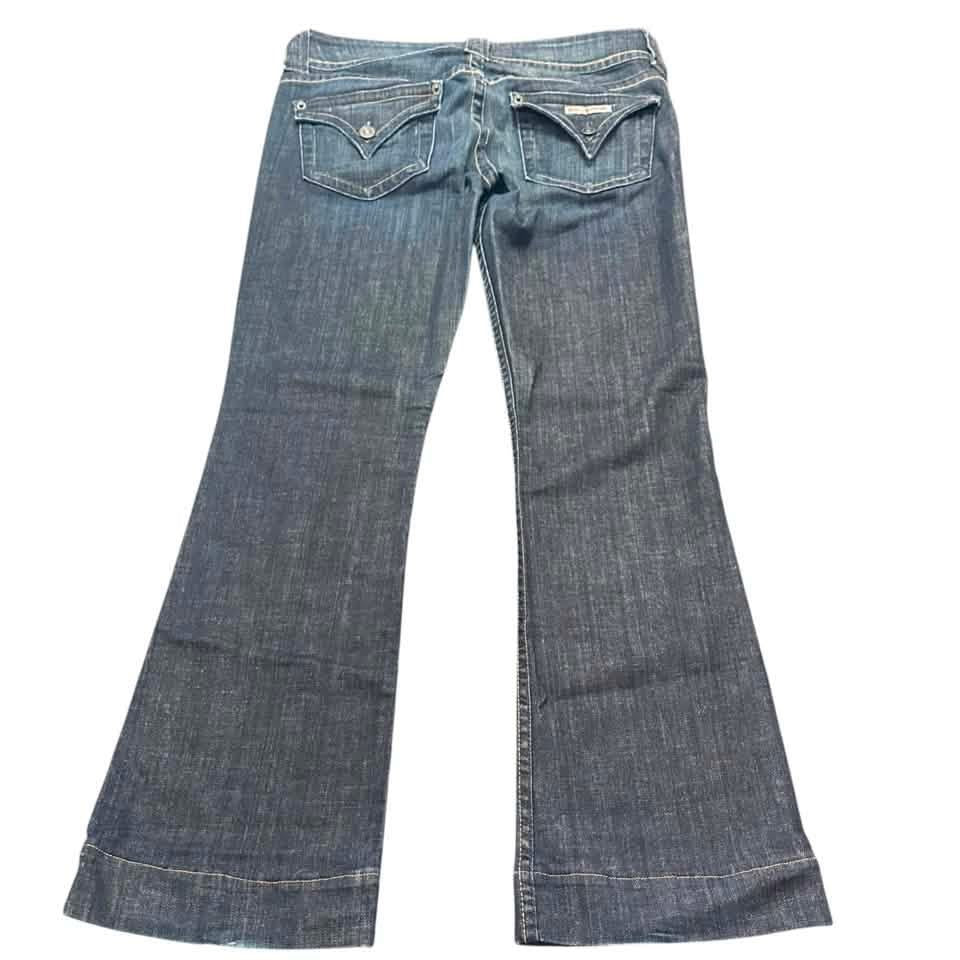 HUDSON LOW RISE BOOT CUT JEANS 100 SZ 28