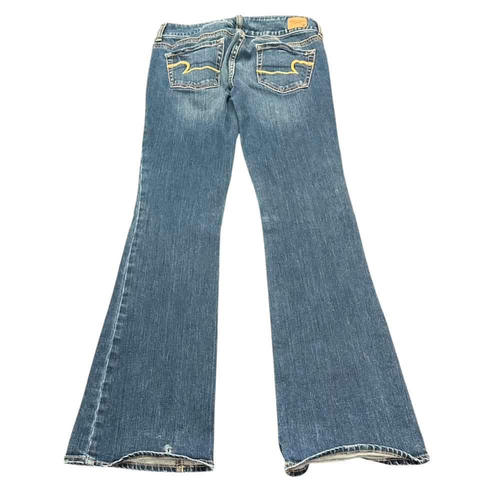 AMERICAN EAGLE ARTIST BLUE JEANS LOW RISE 246 Sz 4