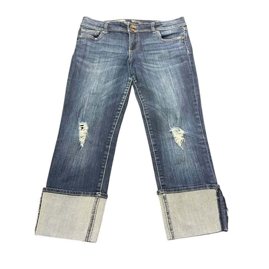 KUT FROM THE KLOTH ANKLE JEANS CUFF 241 SZ 8