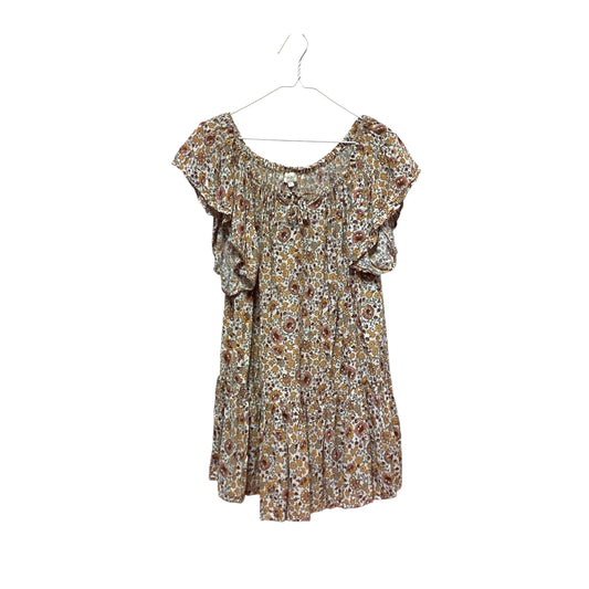 CYNTHIA ROWLEY BOHO FLORAL DRESS - SMALL - 139