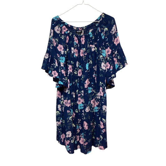 ANA NAVY FLORAL DRESS - MEDIUM - 152