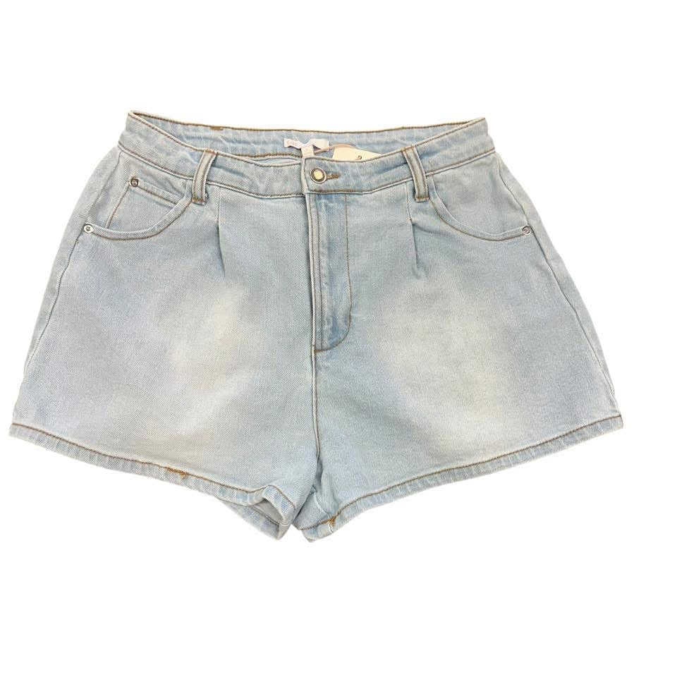 GIANNI BINI HIGH WAISTED SHORTS 122 NWT SZ 9