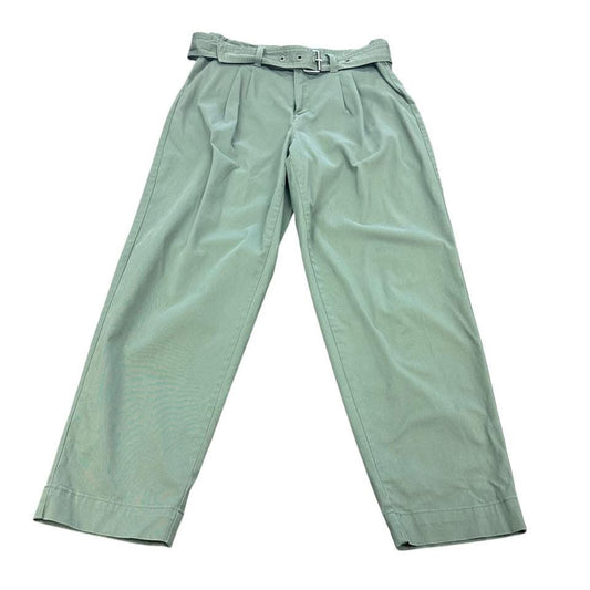 A NEW DAY HIGH WAISTED GREEN PANTS 26 Sz 10