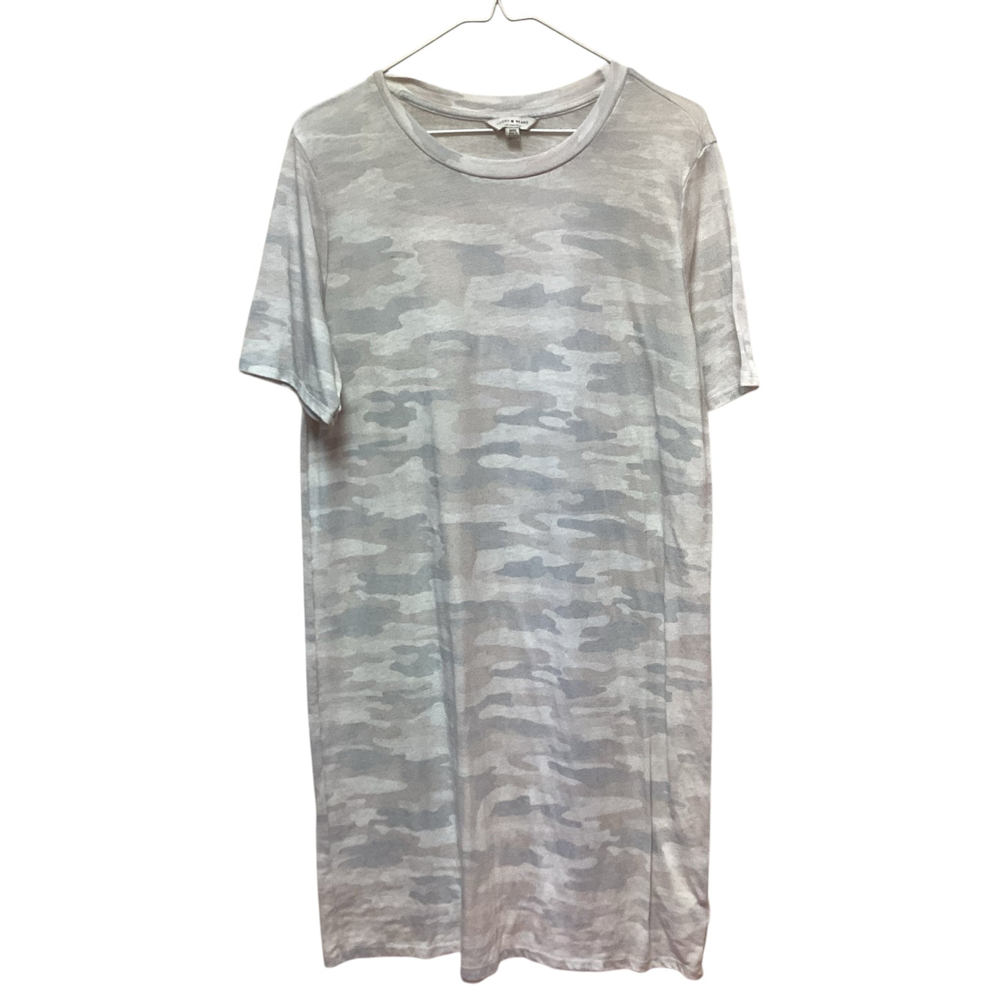 LUCKY BRAND CAMO TSHIRT DRESS - MEDIUM - 141