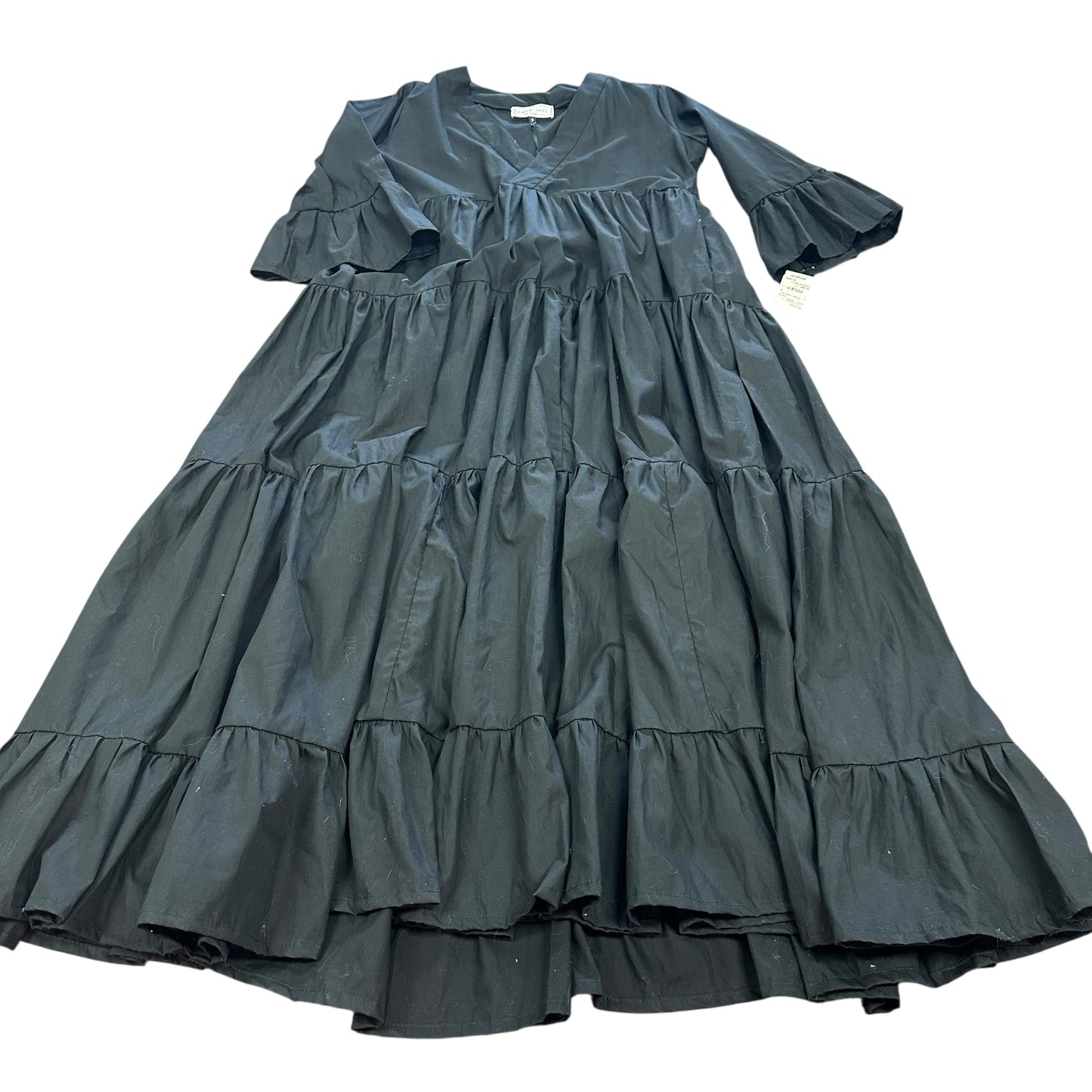 COCO JASE BLACK LISA MAXI DRESS 38 NWT $425 SMALL