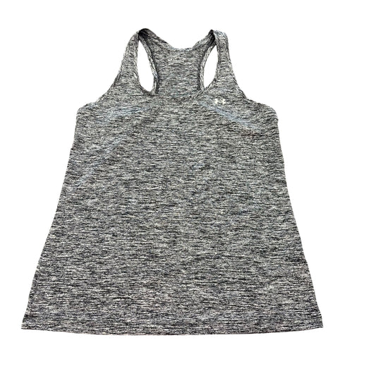 UA BLACK WHITE ACTIVE TANK TOP 223 SMALL