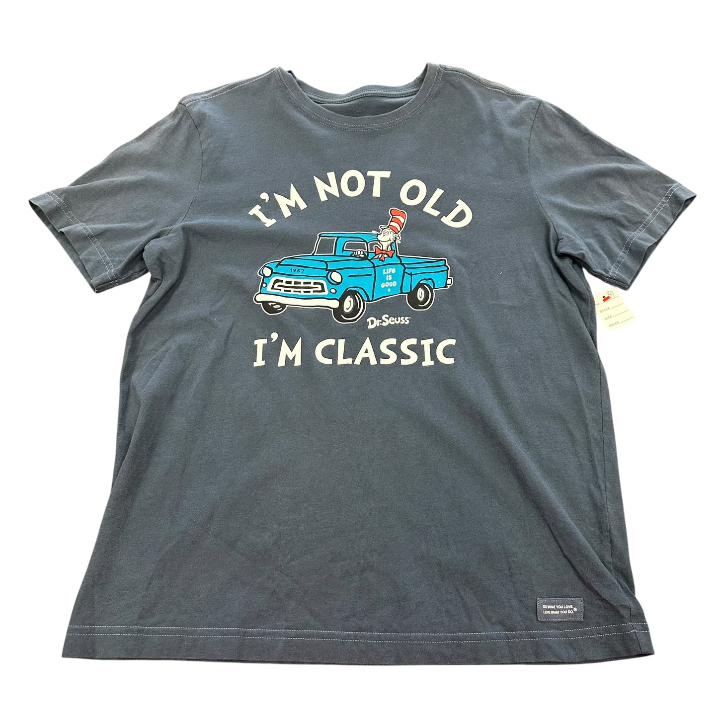 LIFE IS GOOD DR SEUSS T-SHIRT 39 SMALL