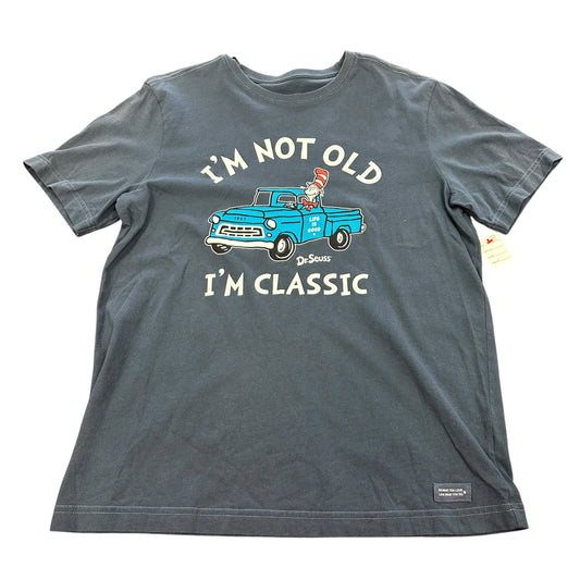 LIFE IS GOOD DR SEUSS T-SHIRT 39 SMALL