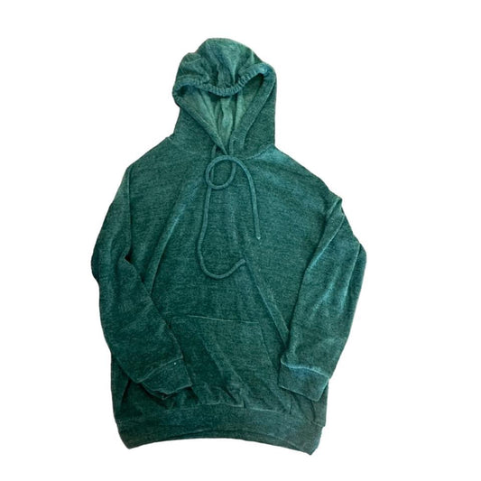 WHITE BIRCH DARK GREEN HOODE - SMALL - 44