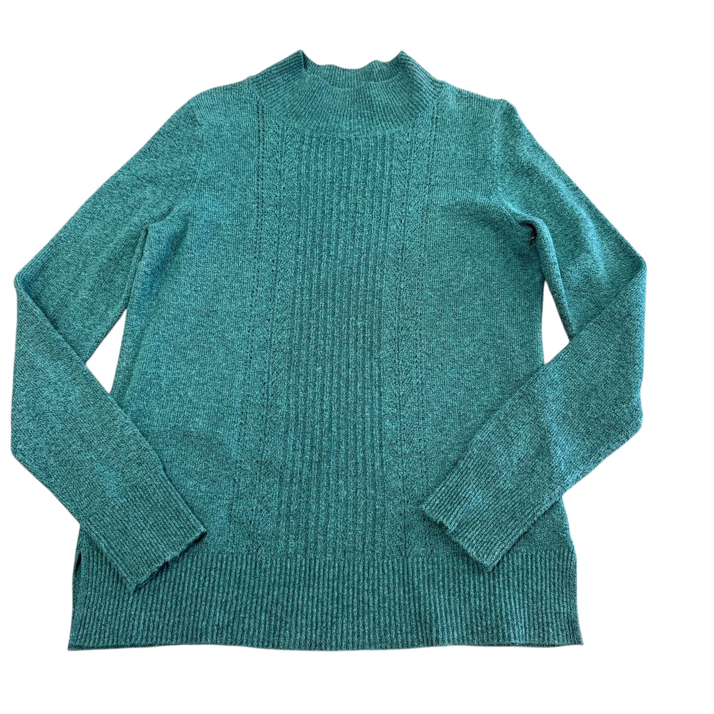 OLD NAVY GREEN MOCKNECK SWEATER 245 SMALL