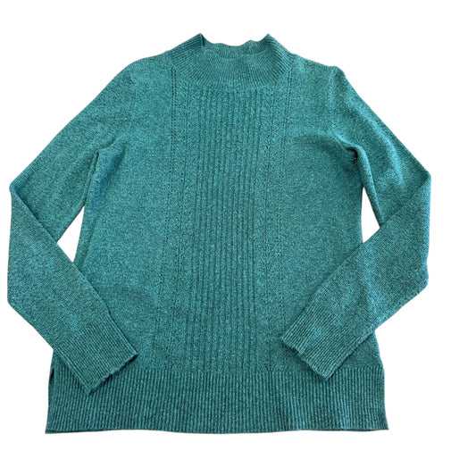 OLD NAVY GREEN MOCKNECK SWEATER 245 SMALL