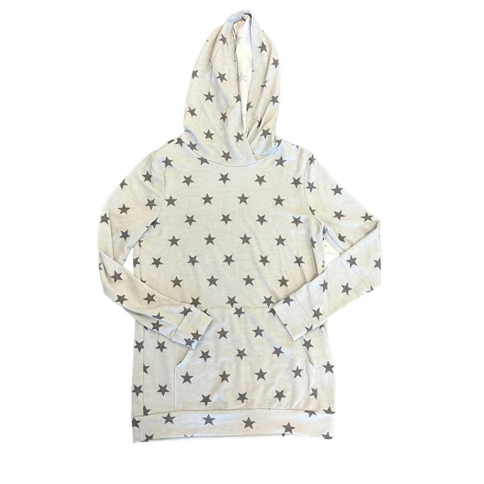 STAR TUNIC HOODIE  SMALL