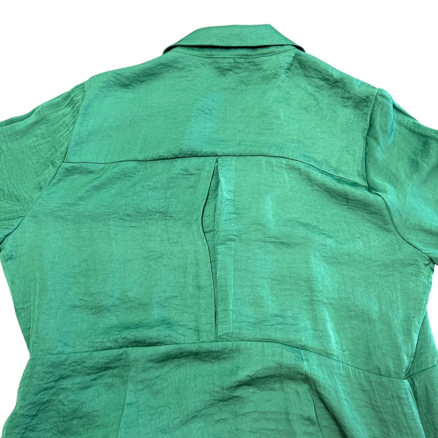 GIBSON LATIMER FOREST GREEN FULL LENGTH DRESS 26 LARGE NWT $109