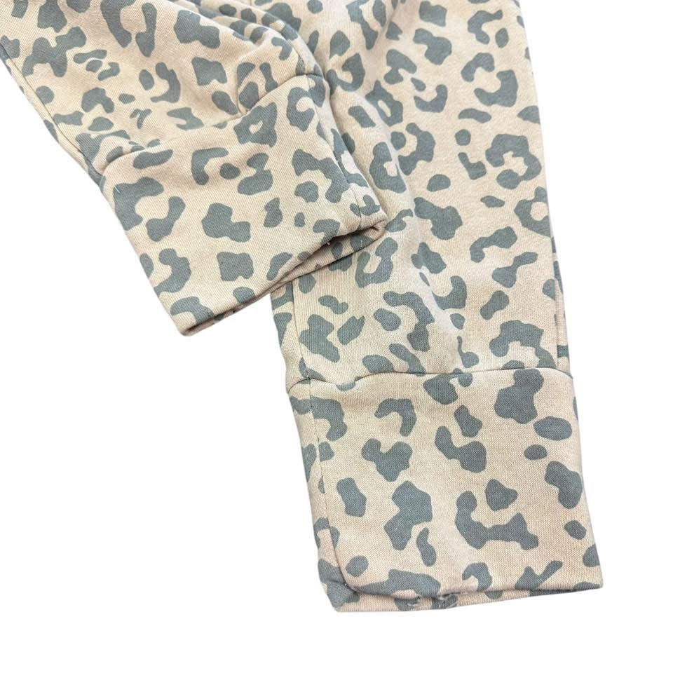 HIPPIE ROSE ANIMAL PRINT JUMPSUIT 27 SMALL