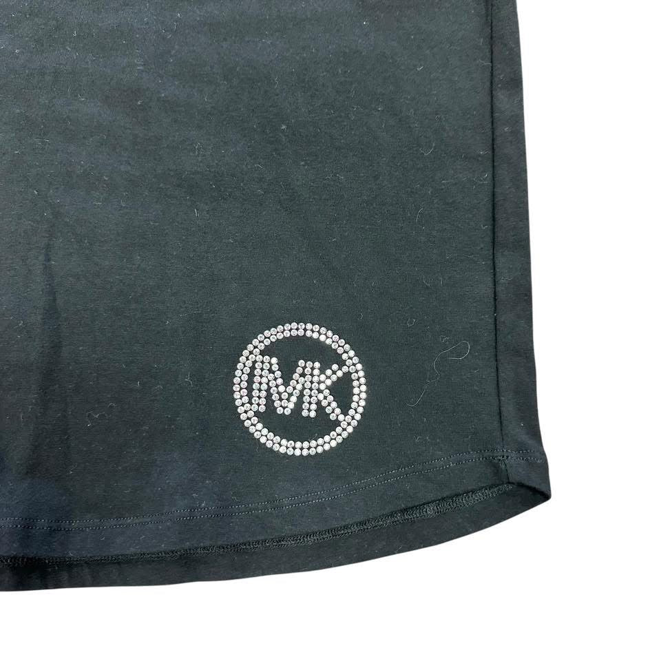 MK BLACK T-SHIRT DRESS 179 SMALL