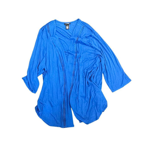 ANY WEAR BLUE CARDIGAN NWOT – 100 2X $12.99