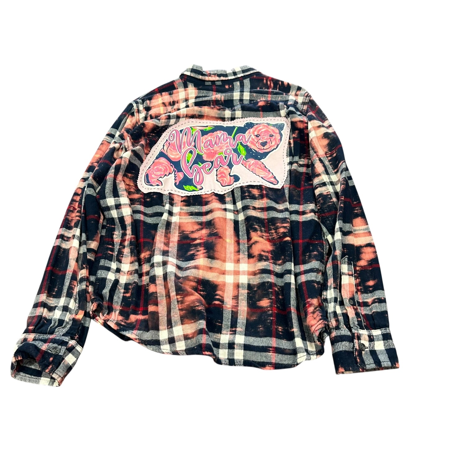 MAMA BEAR BLEACHED FLANNEL 115 SMALL