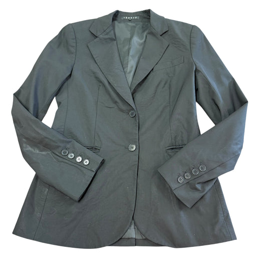 THEORY BLACK BLAZER 100 SZ 8