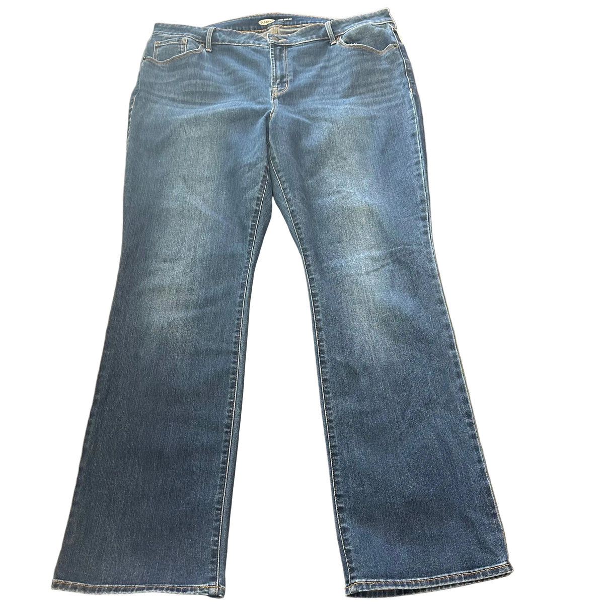 OLD NAVY KICKER BOOT CUT BLUE JEANS 227 SZ 18 L
