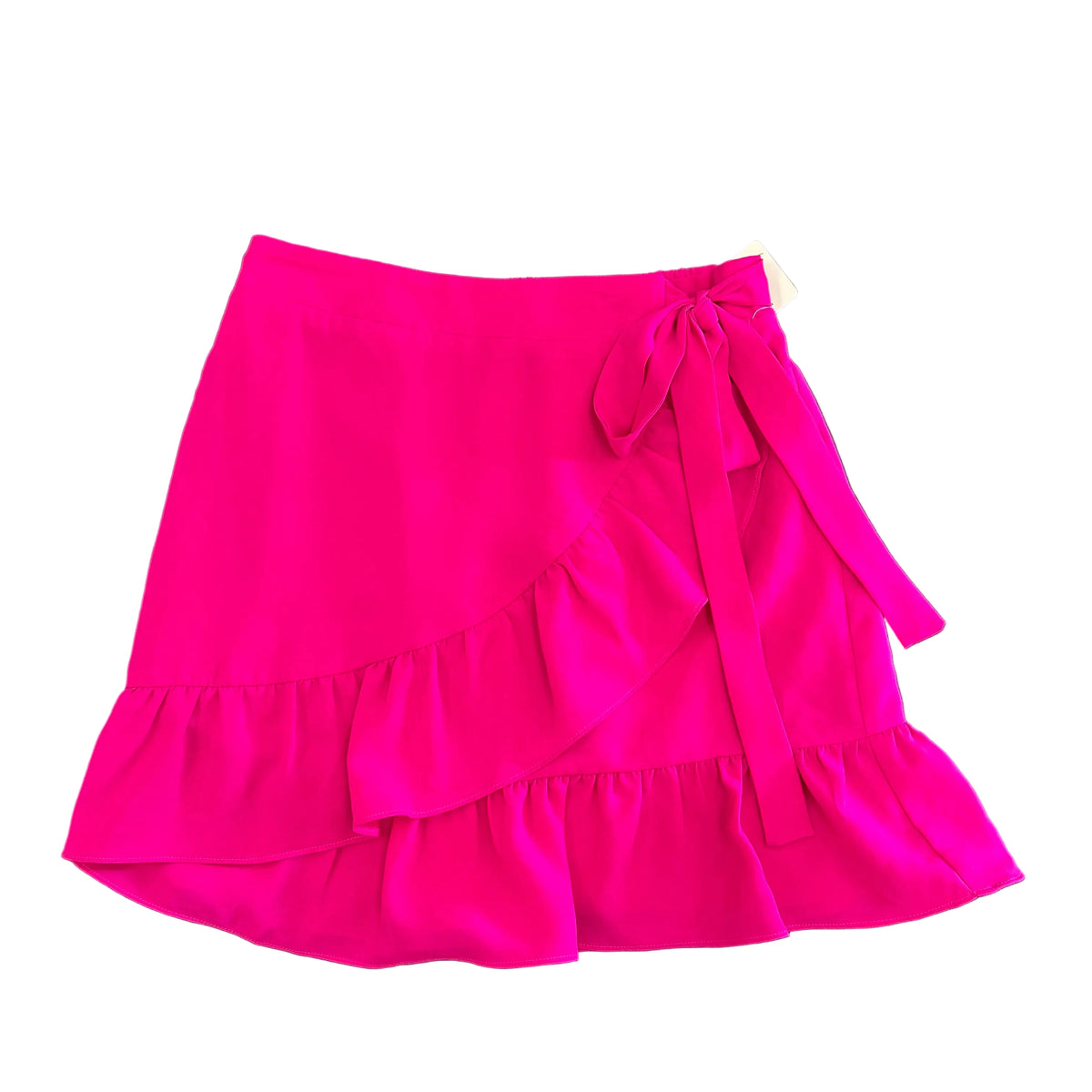 SKIES ARE BLUE PINK RUFFLE SKORT 196 SMALL