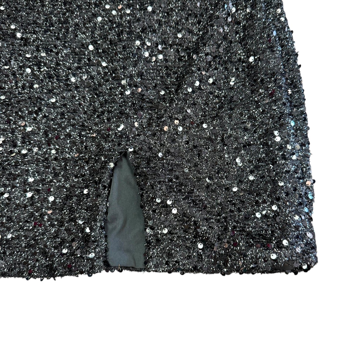 NOXANABEL BLACK SEQUINS COCKTAIL DRESS 223 SZ 14 NWT