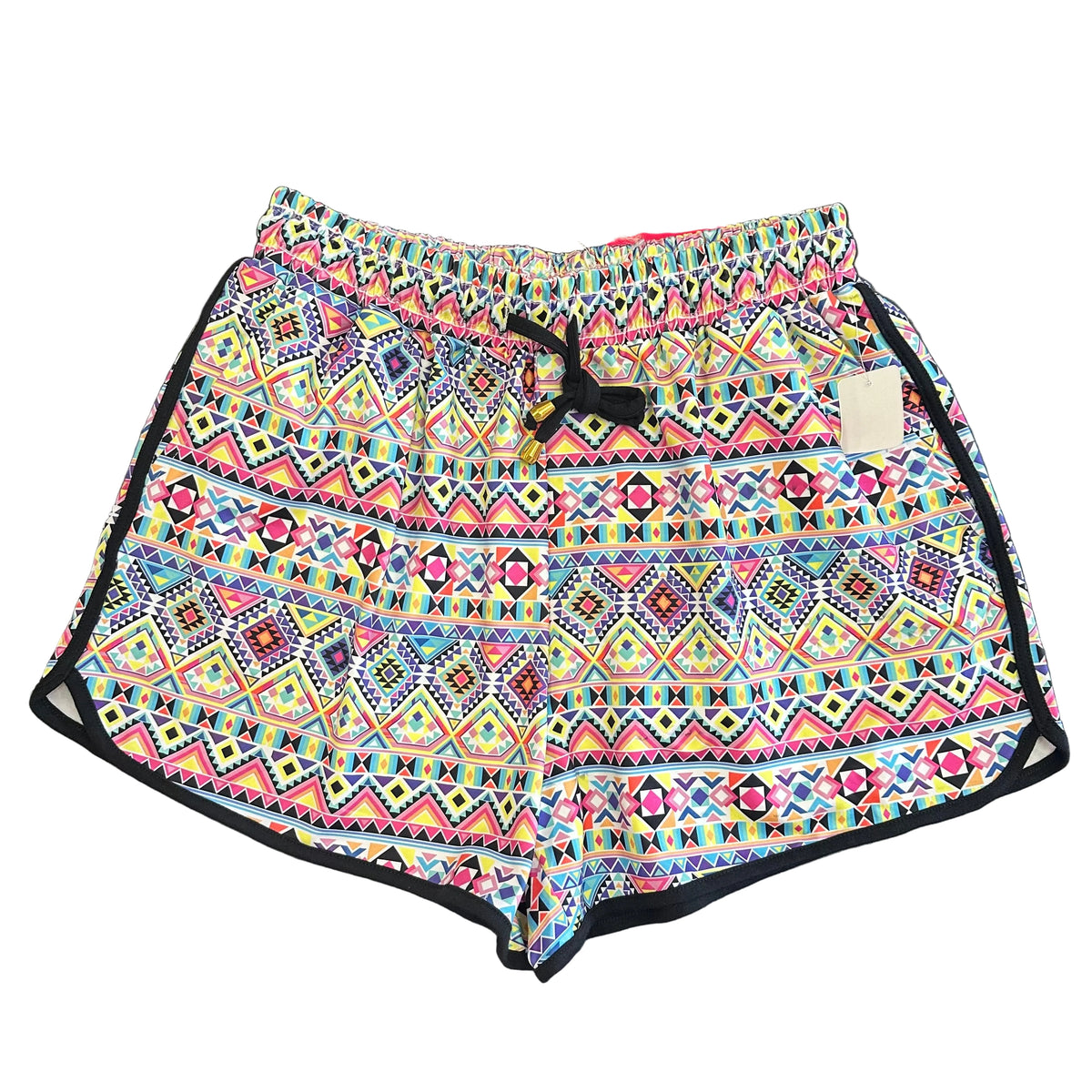 JESS LEA COLORFUL ATHLETIC SHORTS NWT 280 LARGE
