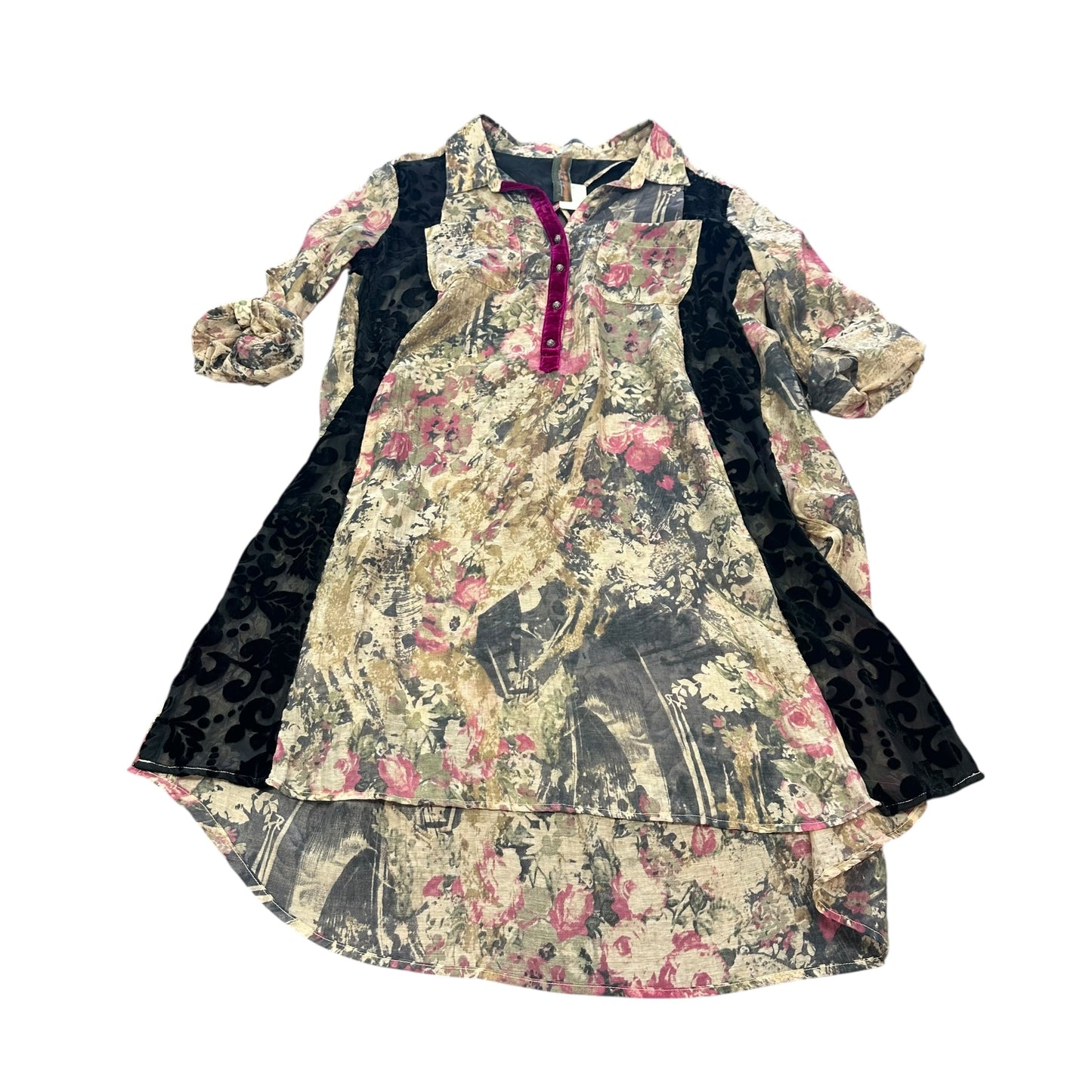 ARATTA SILENT JOURNEY BUTTON UP DUSTER 100 LARGE