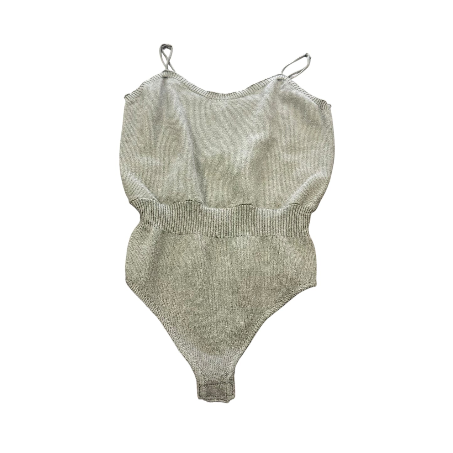 LE LIS BROWN KNIT BODYSUIT NWT 100 LARGE