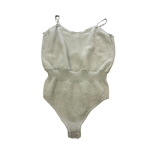 LE LIS BROWN KNIT BODYSUIT NWT 100 LARGE