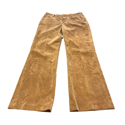 COLD WATER CREEK BROWN CORDUROY PANTS 232 SZ 12