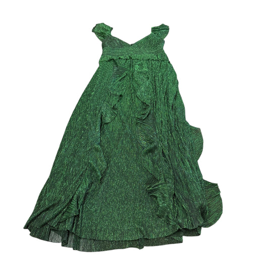 AQUA X WICKED BLACK METALLIC DRESS 26 MEDIUM NWT $128