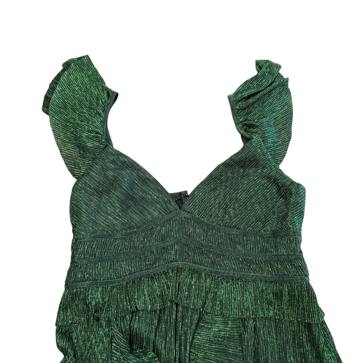 AQUA X WICKED BLACK METALLIC DRESS 26 MEDIUM NWT $128