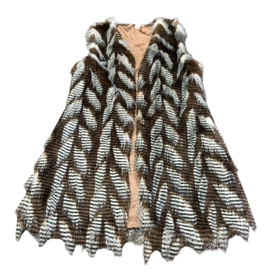 YAHADA FAUX FUR VEST 67 MEDIUM
