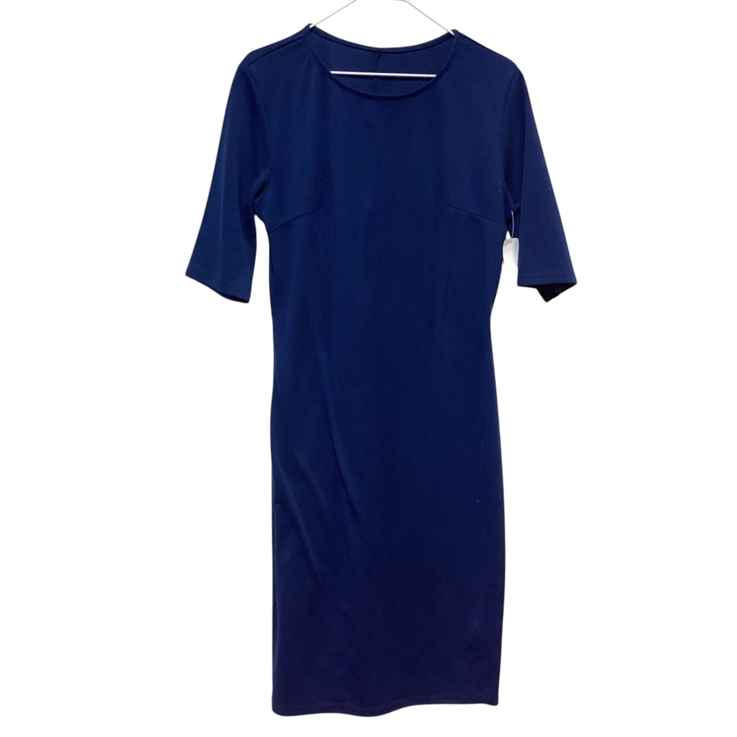 NAVY SHEATH DRESS - LARGE - 83