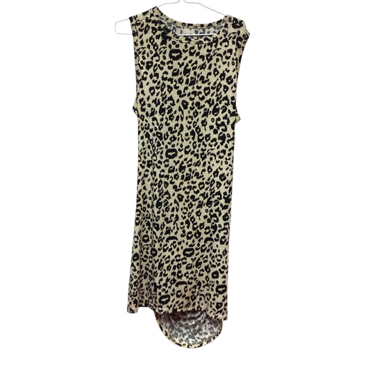 ANIMAL PRINT DRESS FRONT CUTOUT NWOT - XL - 96