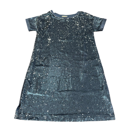 MOULINETE SOEURS ANTHROPOLOGIE NAVY BLUE SEQUINS DRESS 100 SMALL