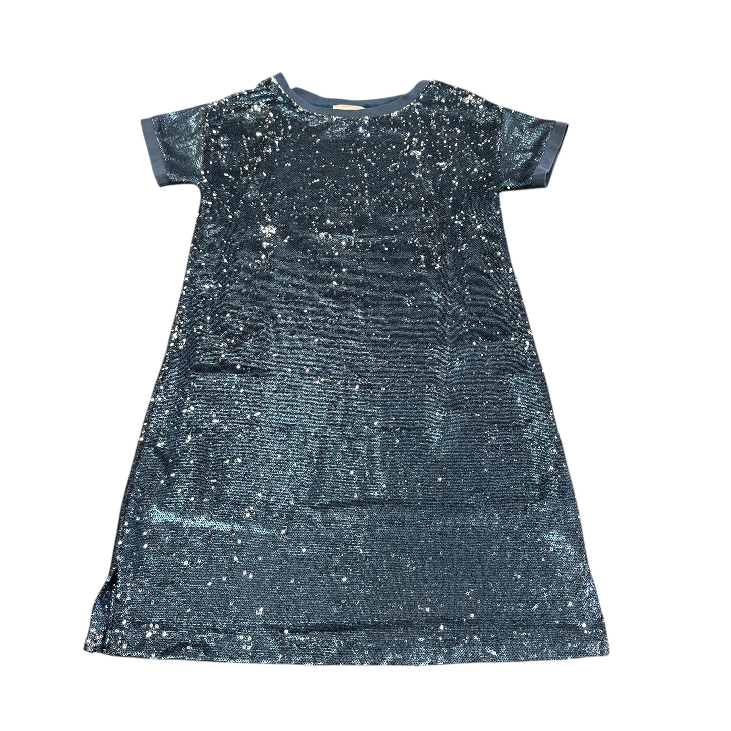 MOULINETE SOEURS ANTHROPOLOGIE NAVY BLUE SEQUINS DRESS 100 SMALL