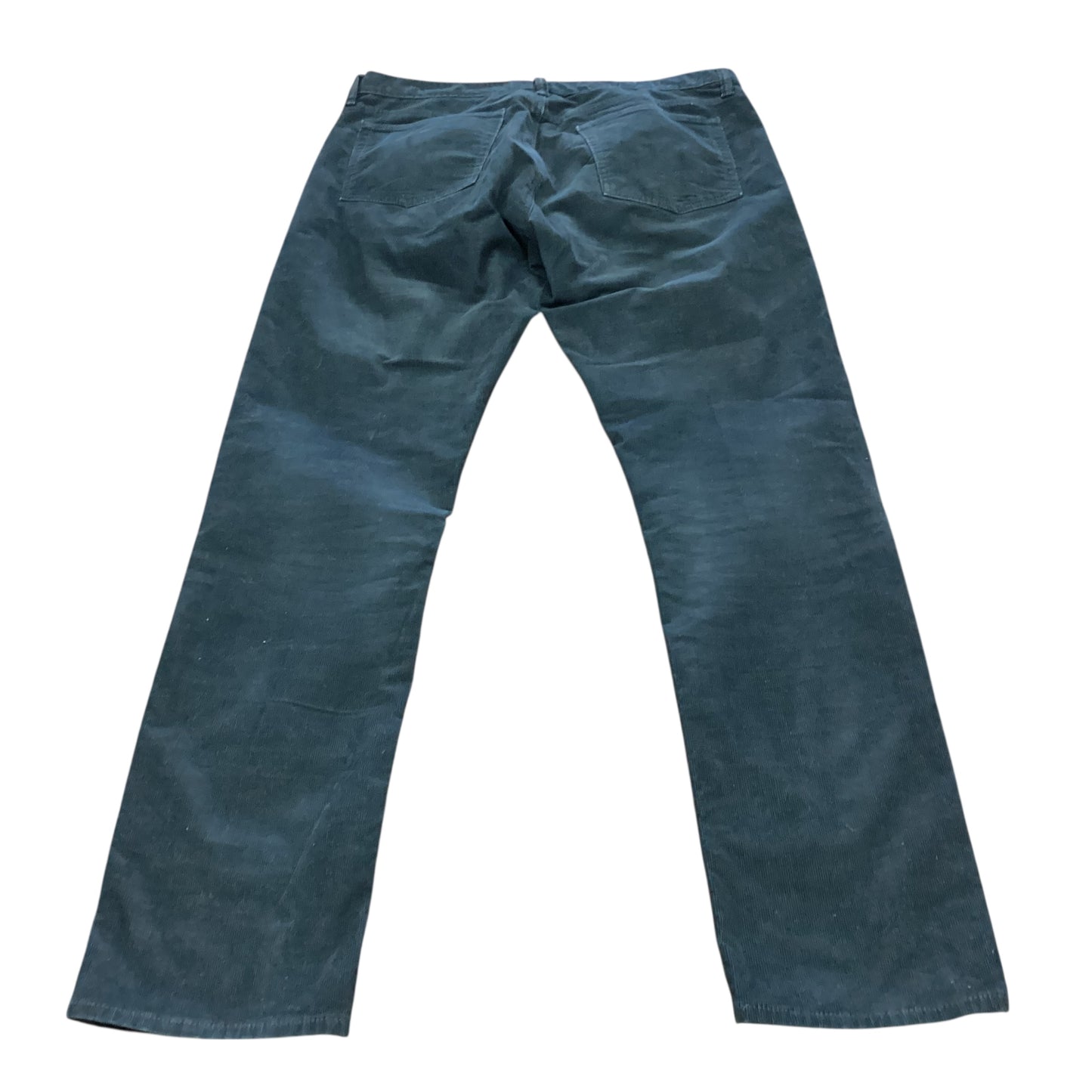 BLACK CORDUROY PANTS 232 Sz 34 x 34