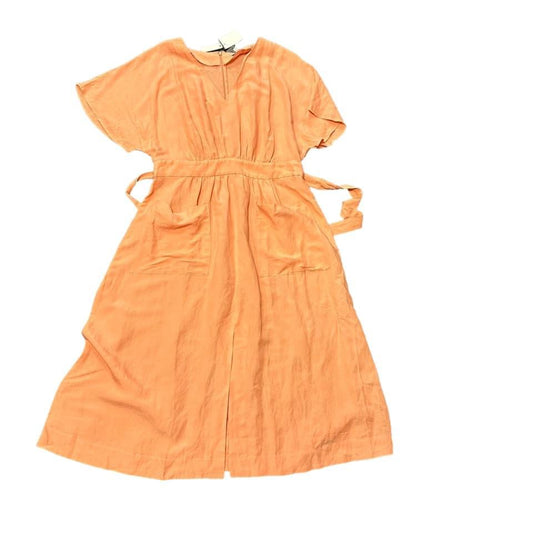 MADEWELL PEACH FIT FLARE DRESS – 100 SZ 16 NWT $29.99