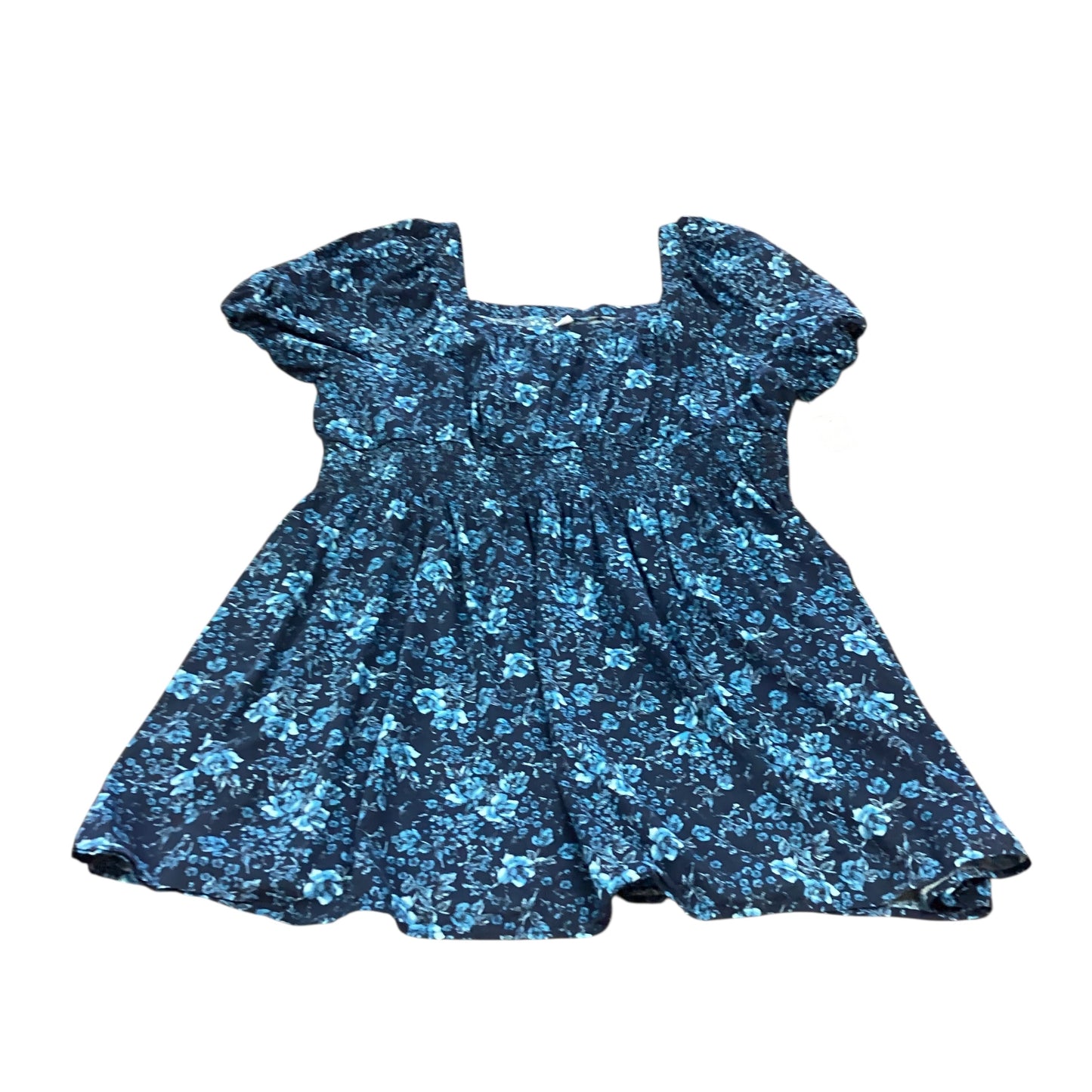 OLD NAVY FLORAL SMOCKED WAIST DRESS 100 XXL