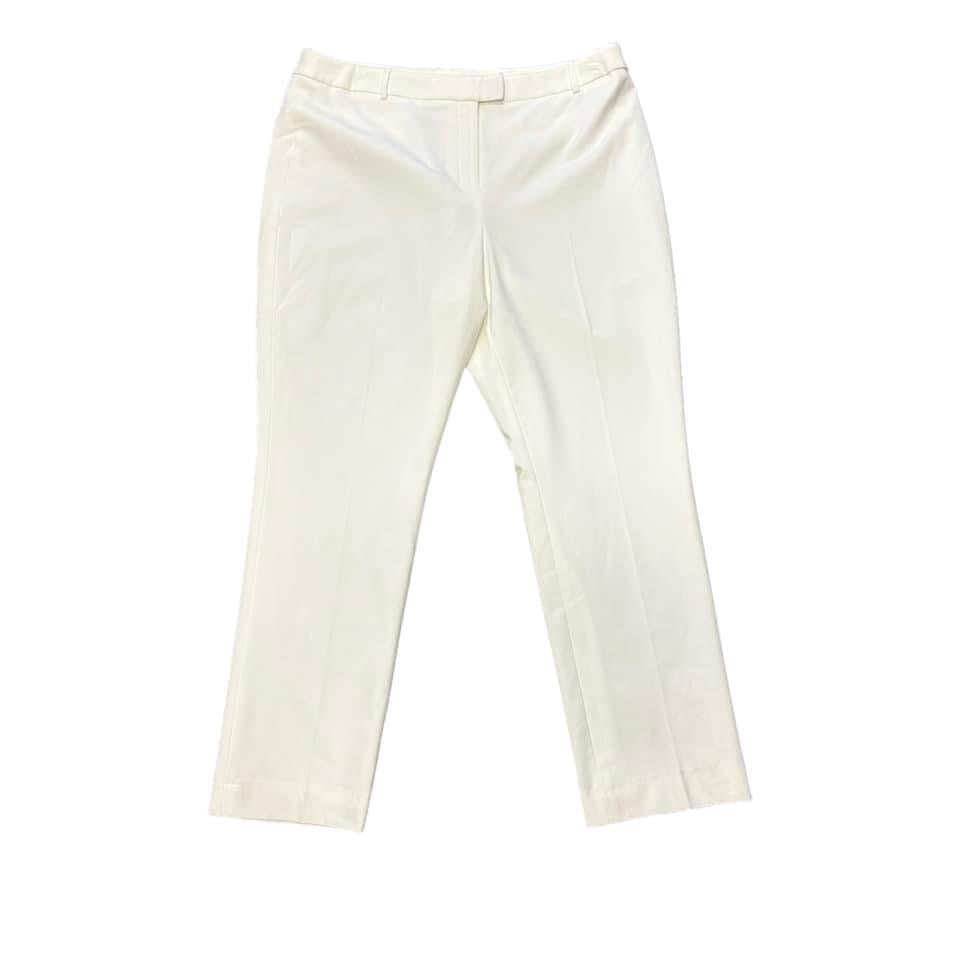 ALEX MARIE WHITE SLACKS - NWT - SZ 14 - 100